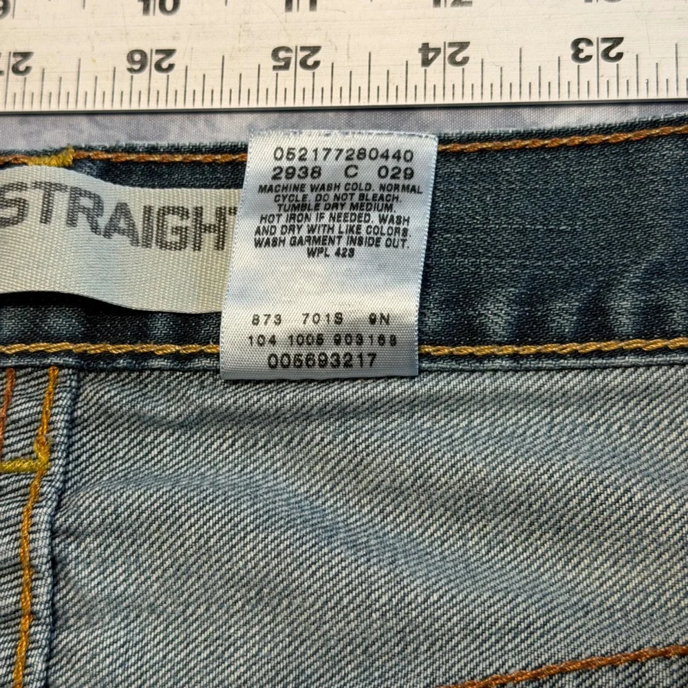 VTG Levis 569 Loose Straight Jeans Mens 36x34 Blue Medium Wash Baggy 2005 Y2K